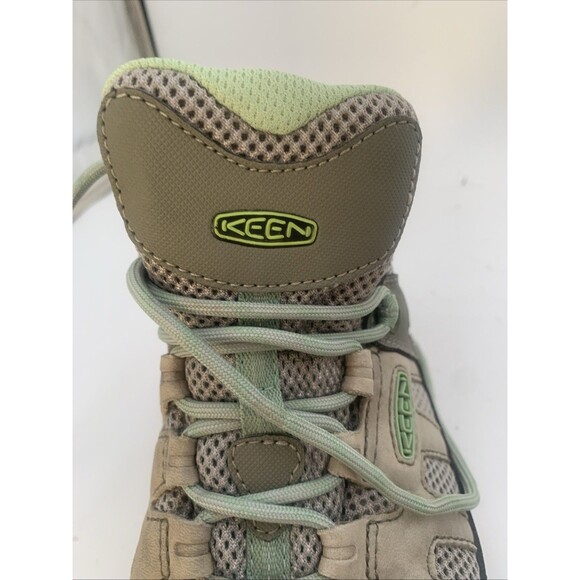 Keen Targhee Vent Mid Women’s Size 7.5 |Fumo/Quiet Green| Hiking Shoes Outdoors - Picture 12 of 12
